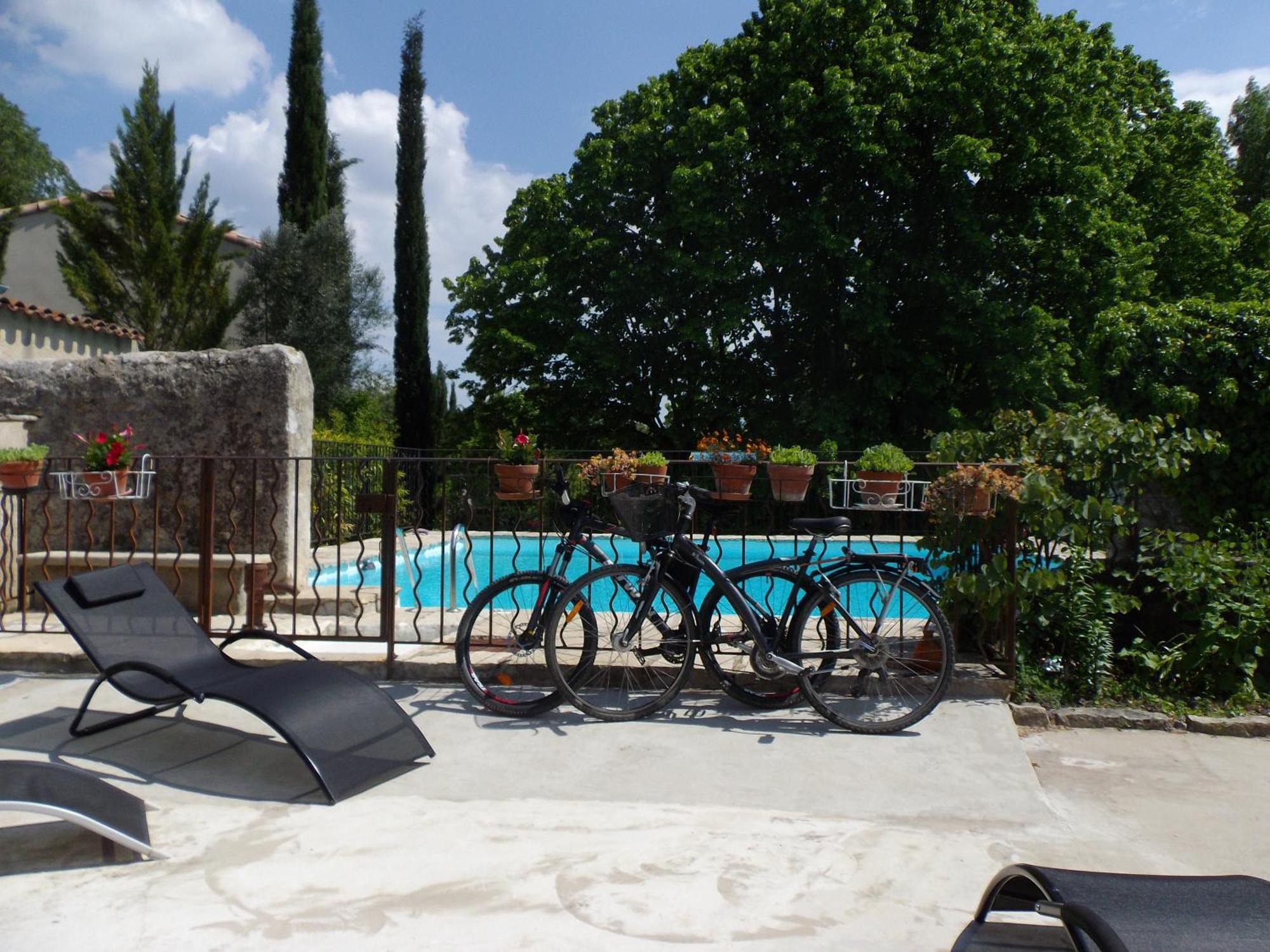 Logis Des Magnans -Les Terrasses Du Coutach - Bed & Breakfast Sauve Exterior foto